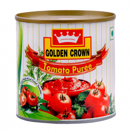 Golden Crown Tomato Puree   Tin  200 grams